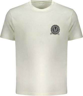 Wrangler Wit Grafisch T-shirt van Katoen - Heren - T-shirts - Wit - 2XL - Katoen - Tops