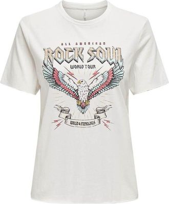 Only T-shirt met korte mouwen en motief