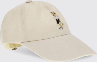 Maison Kitsun&eacute; Cappello Dressed Fox in cotone