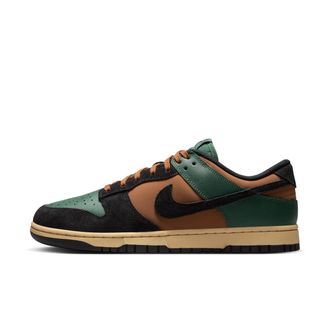 Nike Mens Dunk Low Retro Shoes in Green | IM4414-300