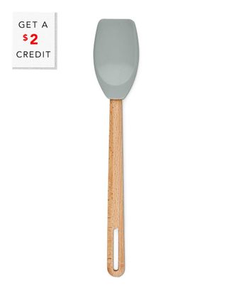 LE CREUSET Signature Sea Salt Silicone Spatula Spoon With $2 Credit