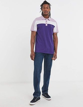 Voi Storm Colour Block Polo Long Length