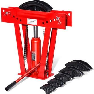 OEM Dobladora De Tubos Hidr&aacute;ulica 13-51 Mm Dobladora De Tubos De Cobre Carga De 12 T Con 6 Troqueles Herramienta Para Doblar Rodillos Ajustable De 90&deg;-180