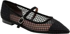 Linea Paolo Nadeen Pointed Toe Flat in Black at Nordstrom Rack, Size 5.5