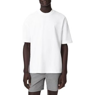 AllSaints Haven T-Shirt in Ashen White at Nordstrom, Size Xx-Large