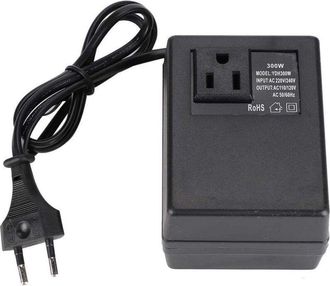 OEM Transformador De Potencia De 300 W, Convertidor De Voltaje De 220 V Ca A 110 V, Adaptador De Enchufe (enchufe Europeo)