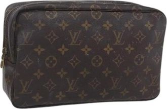 Louis Vuitton Pre-owned Clutches, female, Brown, Size: ONE SIZE Pre-owned Canvas louis-vuitton-bags