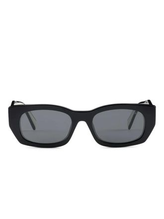 Prada Occhiali da sole con stampa - Nero