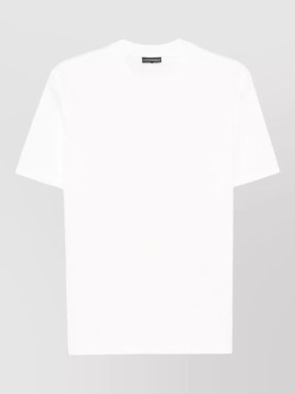 Emporio Armani logo cotton t-shirt crew neck style