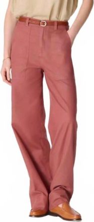Vanessa Bruno Carlos Trousers In Terracotta