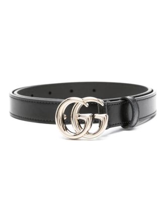 Gucci Black GG Buckle Belt