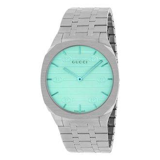 Gucci Roestvrijstalen horloge met meerdere lagen en Interlocking G motief - Dames - Horloges - Grijs - ONE Size - Accessoires