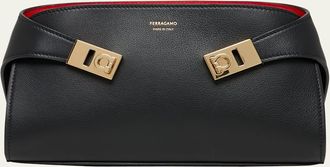 Ferragamo Mini Hug Leather Crossbody Bag