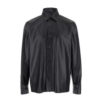 Arma Hombre, Camisas, Negro, Talla: L