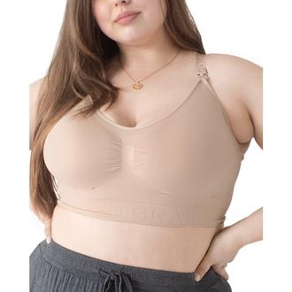 Kindred Bravely Busty Sublime Nursing Bra - Fits Sizes 30E-46H in Beige at Nordstrom, Size Small Dd