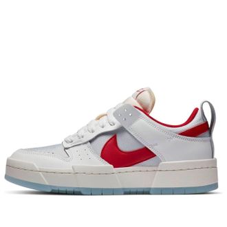 Nike (WMNS) Nike Dunk Low Disrupt White Gym Red CK6654-101