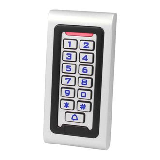 OEM Unidad De Puerta Con Teclado Ip68, Resistente Al Agua, Control De Acceso Met&aacute;lico Pin Rfid 125khz Dc12v-24v Retroiluminada Wigan 26 2000 Usuarios Para