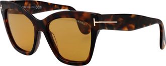 Tom Ford Womens Sunglasses Elvira Havana Acetate