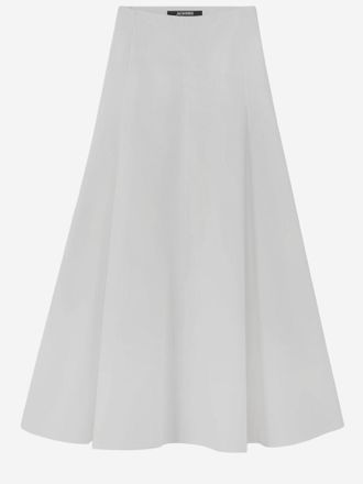 Jacquemus katoenen driehoekige rok