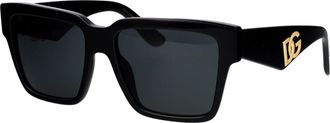 Dolce & Gabbana Womens Sunglasses 0dg4436 Black Acetate