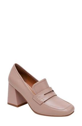 Lisa*Vicky Moxie Block Heel Pump in Dark Pink at Nordstrom Rack, Size 6.5