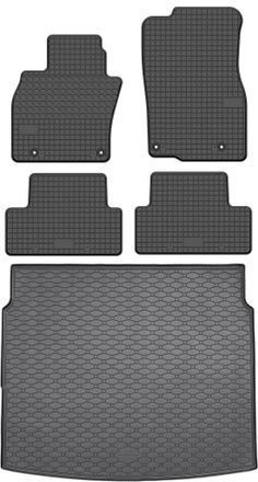 OEM Mazda Cx-60 Suv A Partir De 2022 Set - Alfombrillas De Goma Para Coche + Alfombrilla Para Maletero