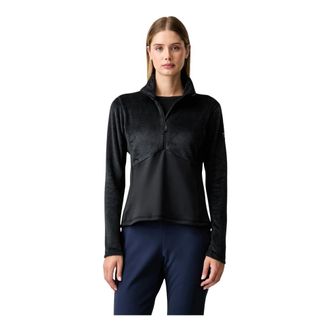 Rossignol Diretta Half-Zip Fleece - Sport - Mujer - Negro - L