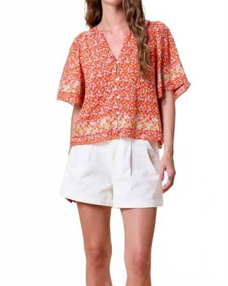 Cleobella Koa Blouse In Solara