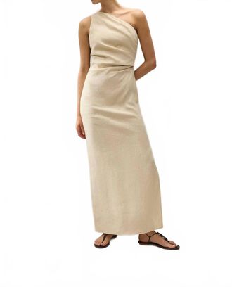 Faithfull The Brand Simona Maxi Dress In Panna