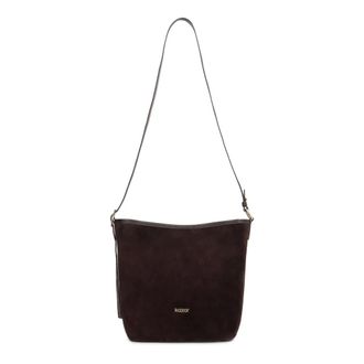 Kazar Tassen, Dames, Bruin, ONE Size, Su&egrave;de, Kazar Su&egrave;de tas met organizer binnenin