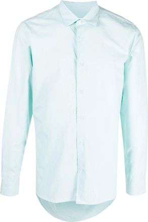 Orlebar Brown Giles long-sleeve shirt - men - Fabric - S - Blue