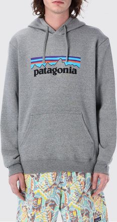 Patagonia Relaxed Fit Hoodie in Recycled Cotton Blend with Kangaroo Pocket