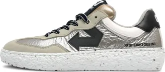 ID.EIGHT Uriduri arrow-detail sneakers - women - Recycled Polyamide/Fabric/Organic Cotton/Recycled Polyamide/Polyurethane/Rubber/Recycled Rubber