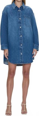 Pistola Denim Elle Shirt Dress In Karat