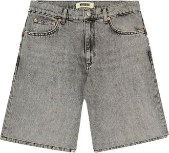 Woodbird Heren, Korte broeken, Grijs, Maat: W28 Denim