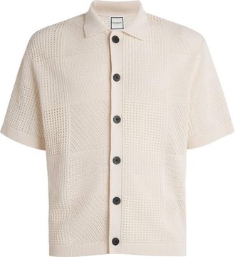 Wooyoungmi Ivory Check Shirt Size M