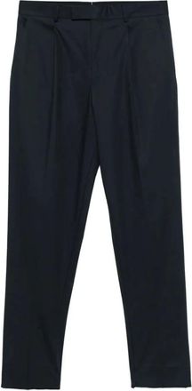 Ermenegildo Zegna Heren, Broeken, Zwart, Maat: 2XS Katoen