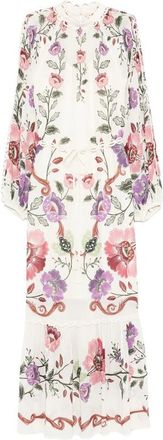 Farm Rio Floral-print Maxi Dress