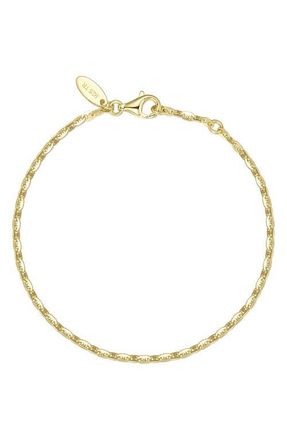 Lafonn Small Lucy Chain Bracelet in Gold at Nordstrom, Size 7.25