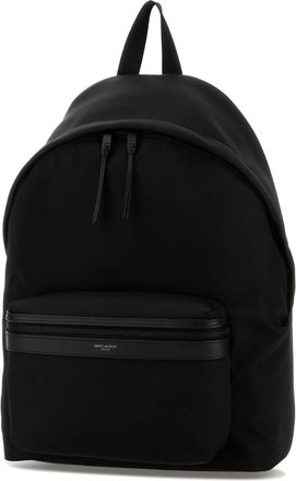 Saint Laurent City Backpack - Black