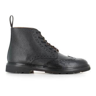 Henderson Gilbert Lace-up Boot - male - Henderson - Lace-up Boots - Black - 7 1/2 UK - Shoes