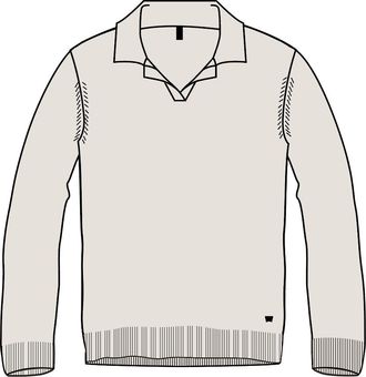 Wahts Mens Knitwear, TargetGroup:Men Light Sand / XXL