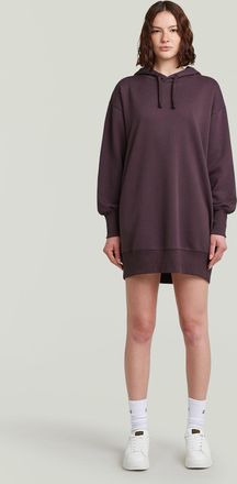 G-Star Hooded Sweaterjurk - Paars - Dames