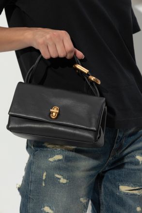 Marc Jacobs Leather Shoulder Bag, Womens, Black