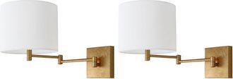 Safavieh Lillian Set Of 2 1-Light Wall Sconces
