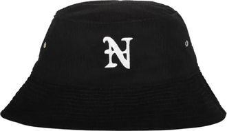 Nahmias Cappello bucket in cotone - Nero