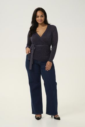 Kaffe Curve Vest Regular fit purple