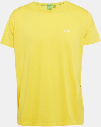 HUGO BOSS Hugo Boss Yellow Jersey Short Sleeve T-Shirt