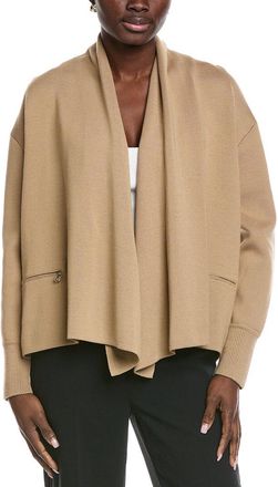 Akris Wool & Silk-Blend Cardigan