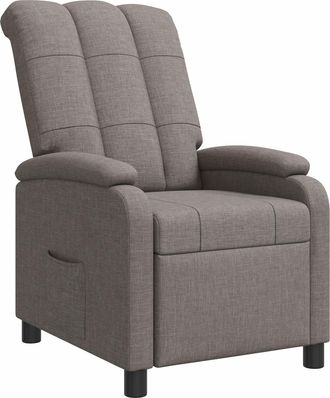 vidaXL Recliner Topo Tela Vidaxl